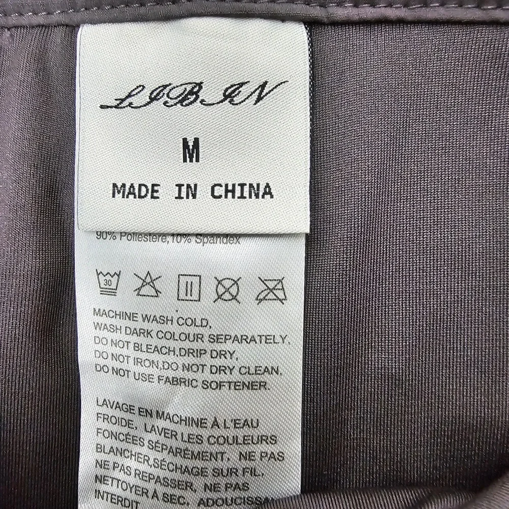 Libin Womens Ripstop Athletic Skort Size M Gray Hiking Outdoor‎ Activewear